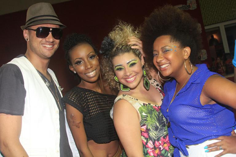 Diego Azevedo, Quesia Luz, Alma Thomas e Karla da Silva