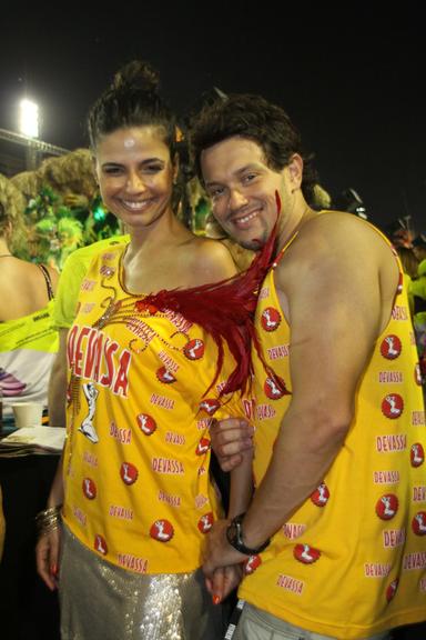 Emanuelle Araújo e Carlos Henrique Blecher