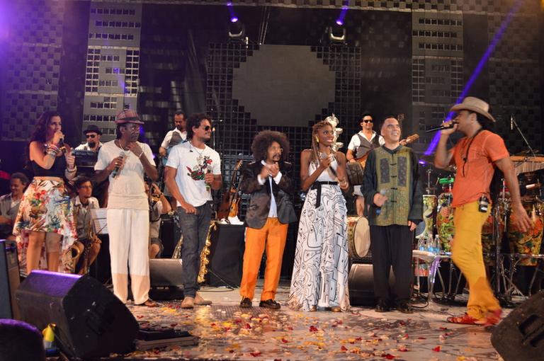 Liah Soares, Luiz Melodia, Léo Maia, Chico César, Leo Maia, Késia Estácio, Arnaldo Antunes e Carlinhos Brown