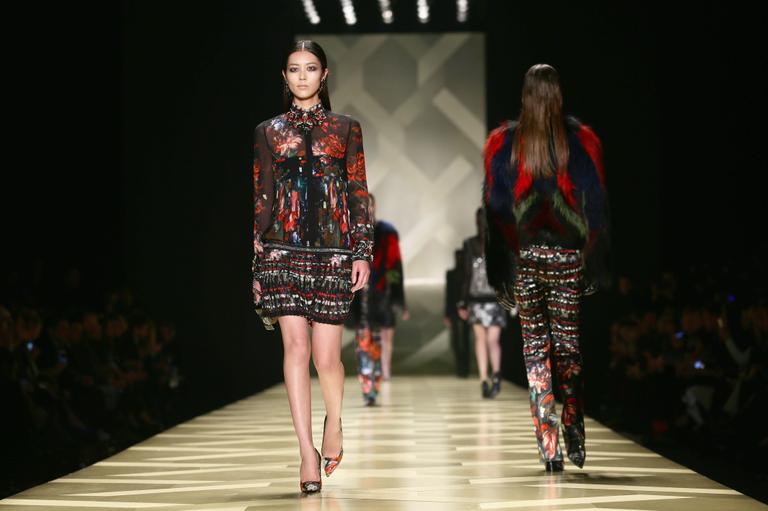 Roberto Cavalli na Semana de Moda de Milão