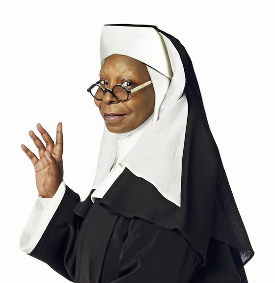 Whoopi Goldberg em 'Mudança de Hábito'