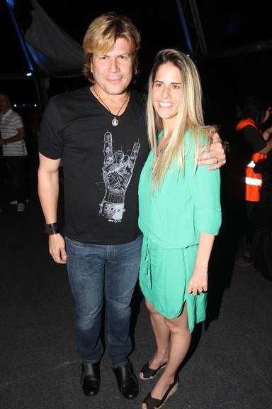 Paulo Ricardo e Gabriela Verdeja