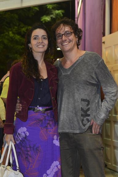 Claudia Ohana e Yussef Kalume