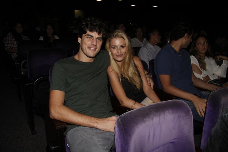 Evandro Soldati e Yasmin Brunet