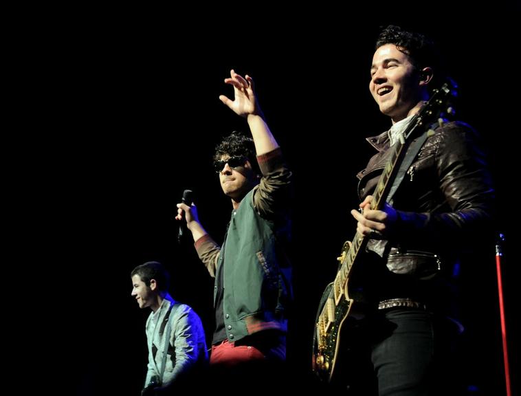 O show de Jonas Brothers em SP