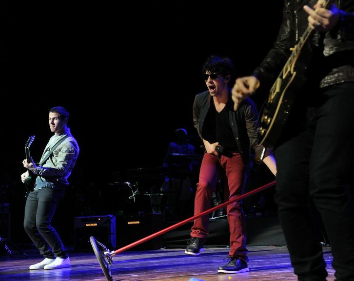 O show de Jonas Brothers em SP