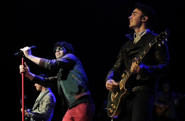 O show de Jonas Brothers em SP