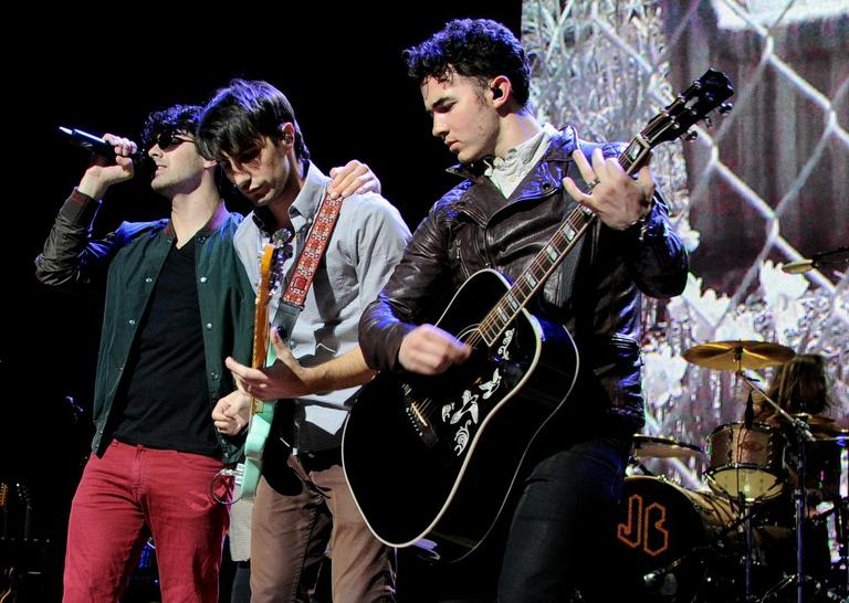 O show de Jonas Brothers em SP