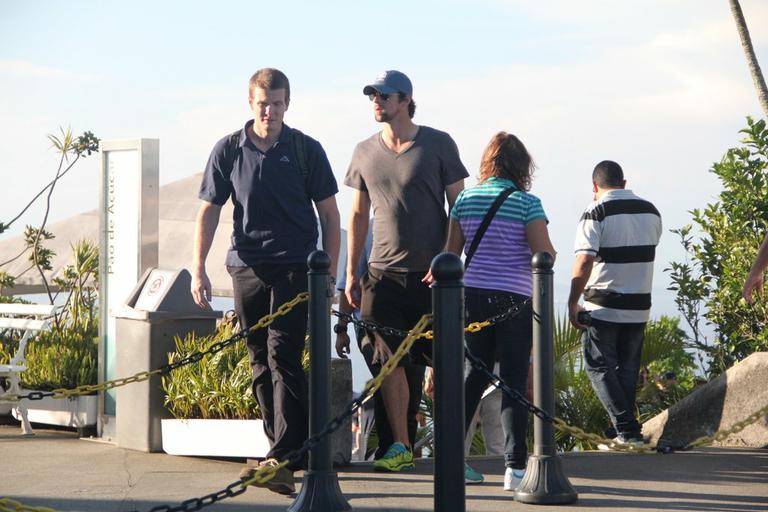 Michael Phelps visita o Pão de Açúcar