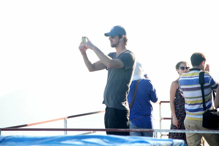 Michael Phelps visita o Pão de Açúcar