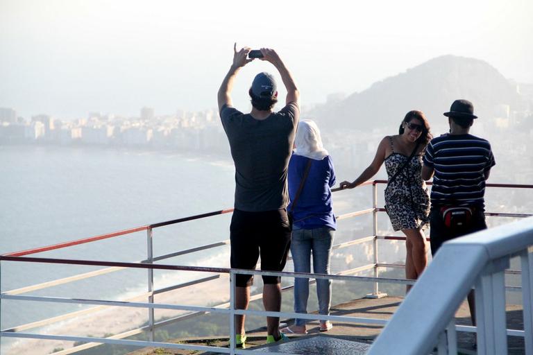 Michael Phelps visita o Pão de Açúcar