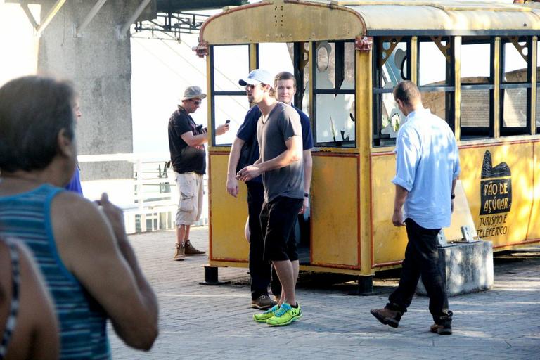 Michael Phelps visita o Pão de Açúcar