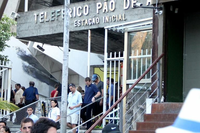 Michael Phelps visita o Pão de Açúcar