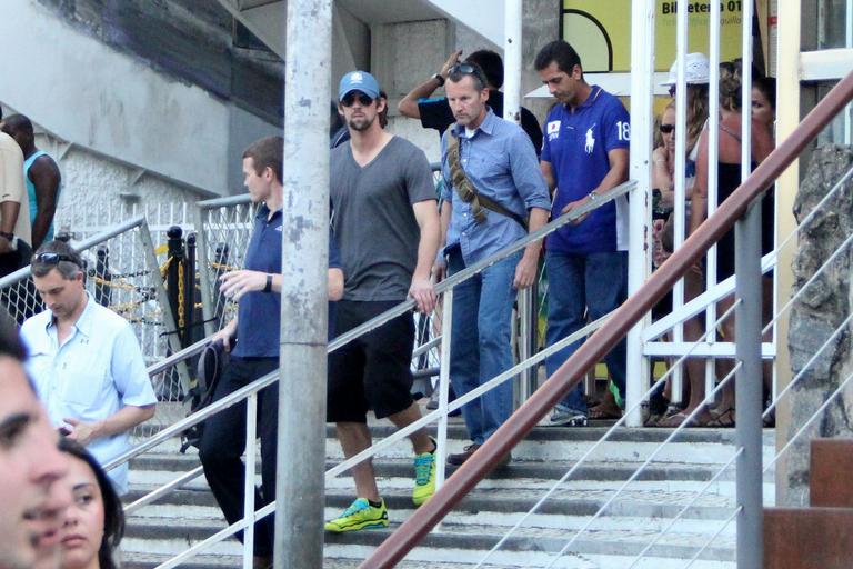 Michael Phelps visita o Pão de Açúcar