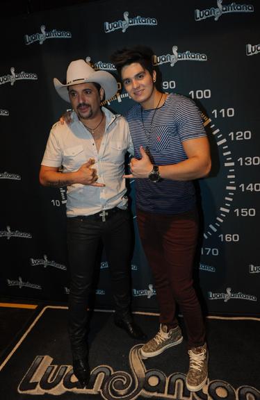 Luan Santana e Edson, da dupla Edson & Hudson