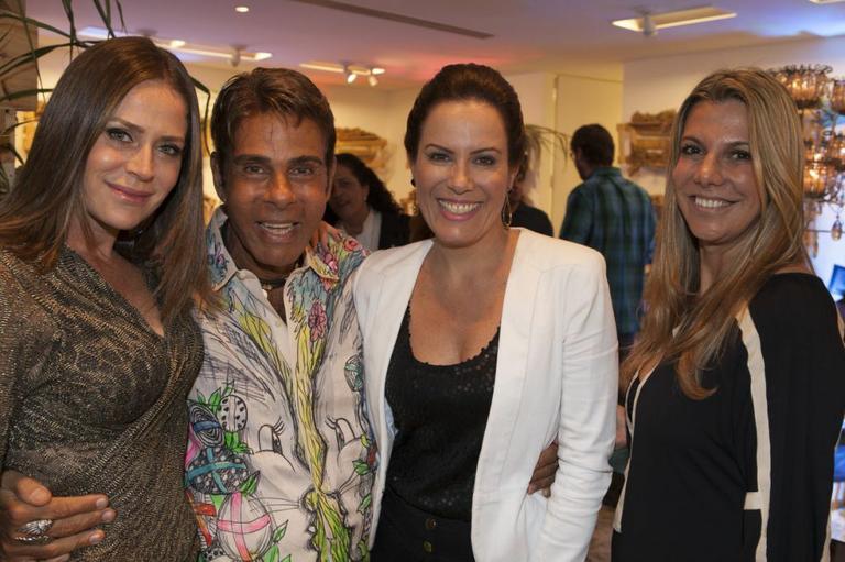 Gigi Monteiro, Roberto Camasmie, Regina Volpato e Rose Modugno