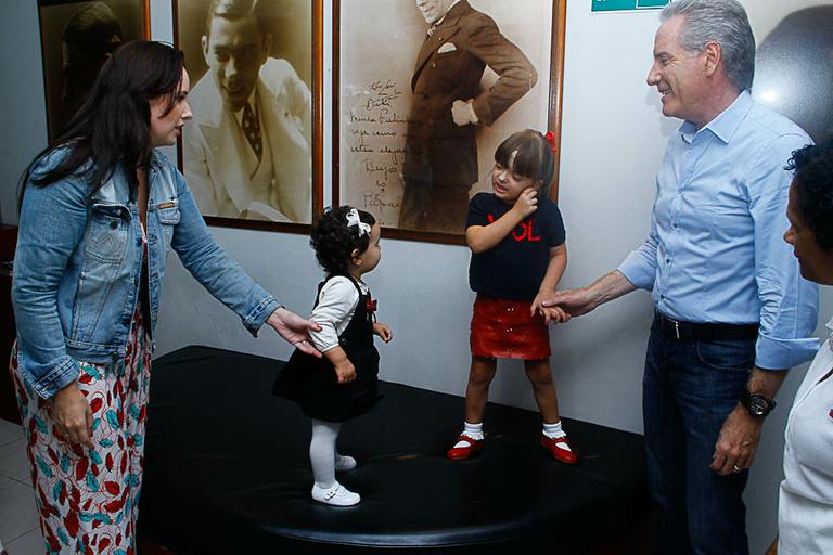 Mariana Belém, Laura, Rafaella e Roberto Justus