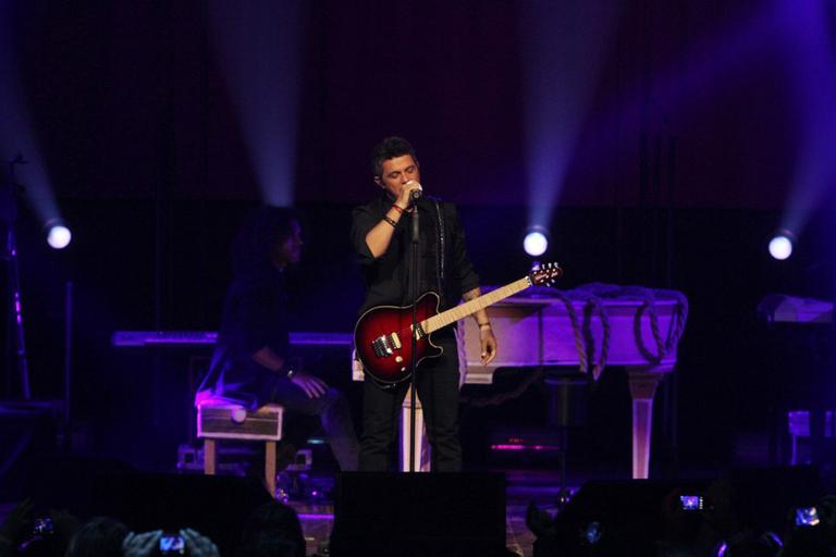 Alejandro Sanz se apresenta em São Paulo