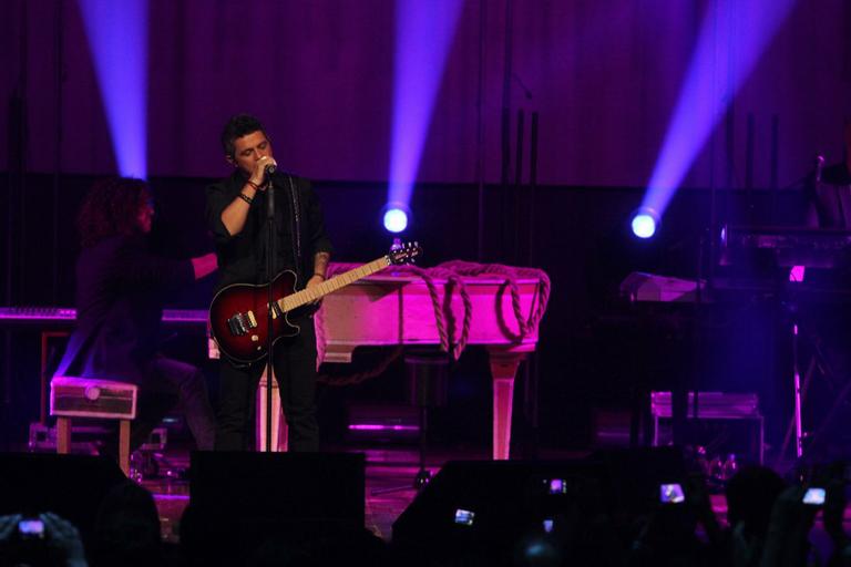 Alejandro Sanz se apresenta em São Paulo