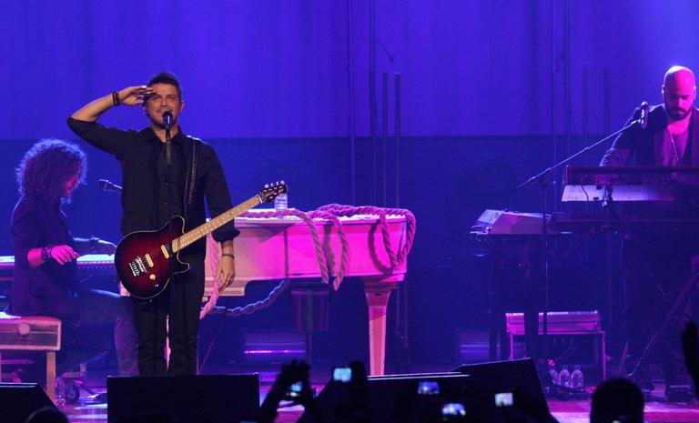 Alejandro Sanz se apresenta em São Paulo