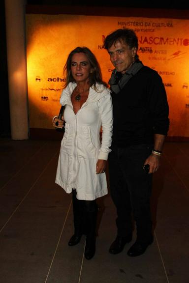 Bruna Lombardi e Carlos Alberto Ricelli