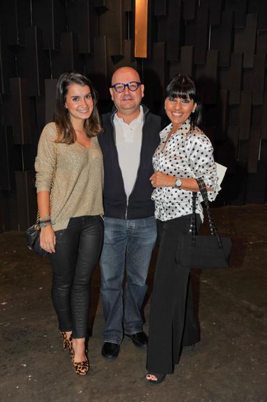 Helena Camareiro,Francisco Ventura e Deborah Ventura