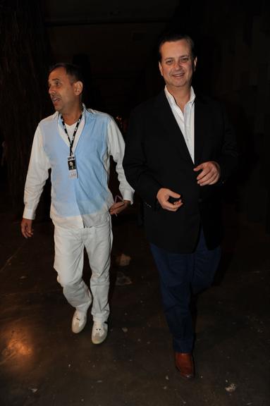 Paulo Borges e Gilberto Kassab