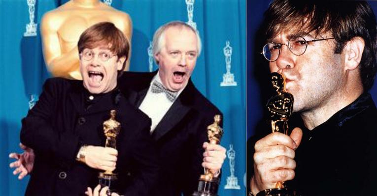 Elton John venceu o Oscar em parceria com Tim Rice pela música 'Can You Feel the Love Tonight', trilha do filme 'O Rei Leão', em 1995