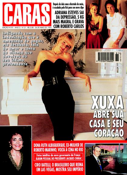 Xuxa Meneghel nas capas de CARAS