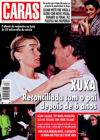 Xuxa Meneghel nas capas de CARAS