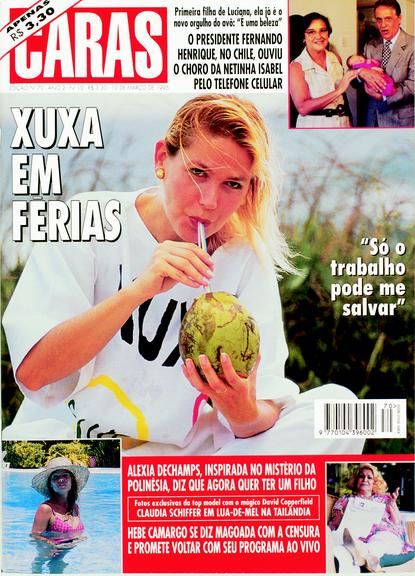 Xuxa Meneghel nas capas de CARAS