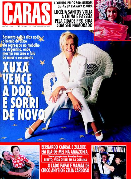 Xuxa Meneghel nas capas de CARAS