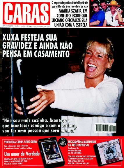 Xuxa Meneghel nas capas de CARAS