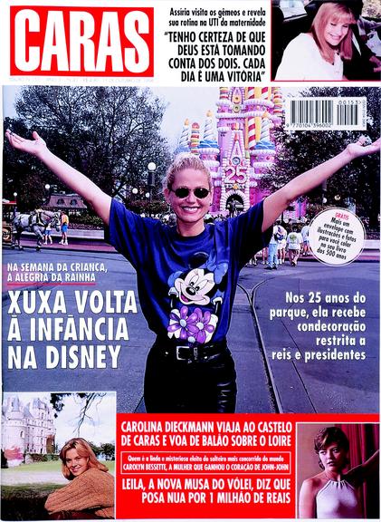 Xuxa Meneghel nas capas de CARAS