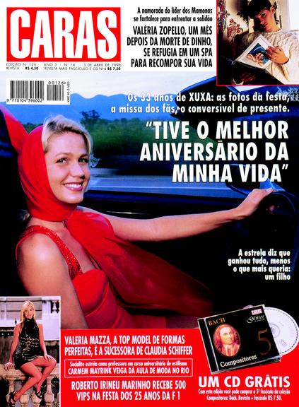 Xuxa Meneghel nas capas de CARAS