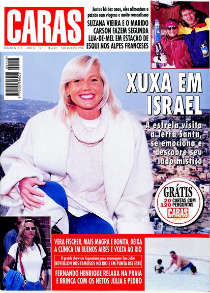 Xuxa Meneghel nas capas de CARAS