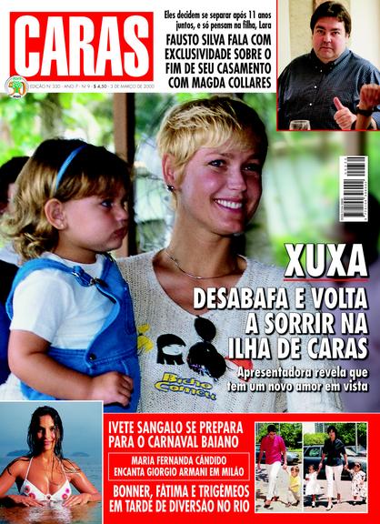 Xuxa Meneghel nas capas de CARAS