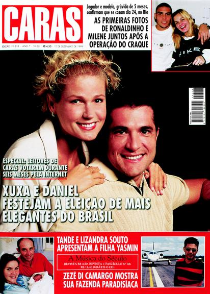 Xuxa Meneghel nas capas de CARAS