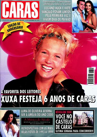 Xuxa Meneghel nas capas de CARAS