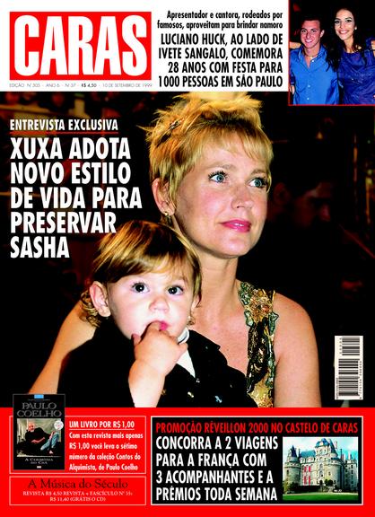 Xuxa Meneghel nas capas de CARAS