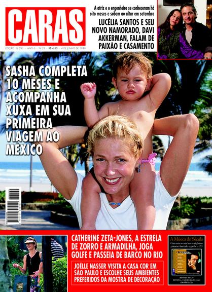 Xuxa Meneghel nas capas de CARAS