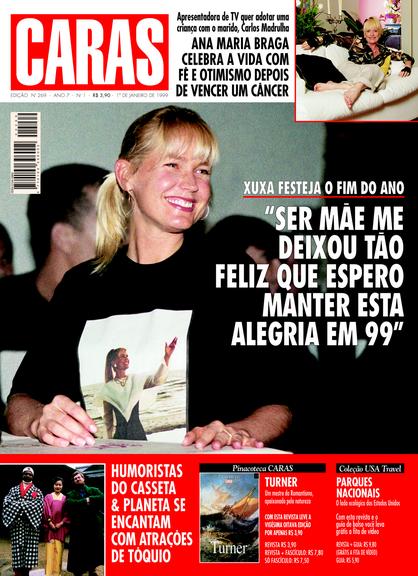 Xuxa Meneghel nas capas de CARAS