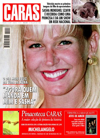 Xuxa Meneghel nas capas de CARAS