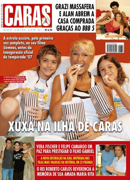 Xuxa Meneghel nas capas de CARAS