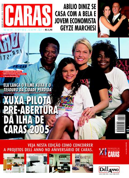 Xuxa Meneghel nas capas de CARAS