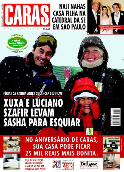 Xuxa Meneghel nas capas de CARAS