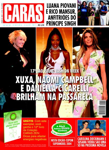 Xuxa Meneghel nas capas de CARAS