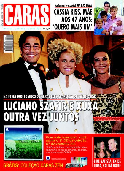 Xuxa Meneghel nas capas de CARAS