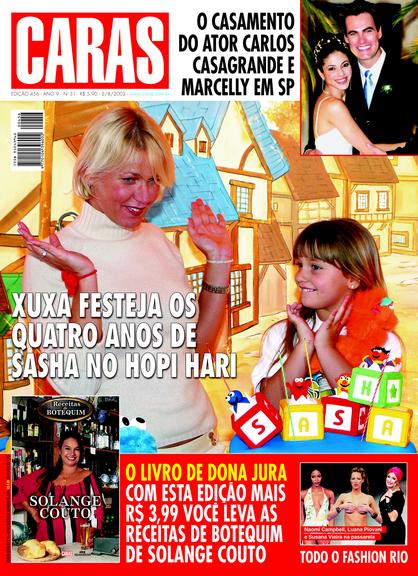 Xuxa Meneghel nas capas de CARAS