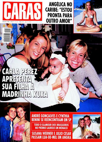 Xuxa Meneghel nas capas de CARAS